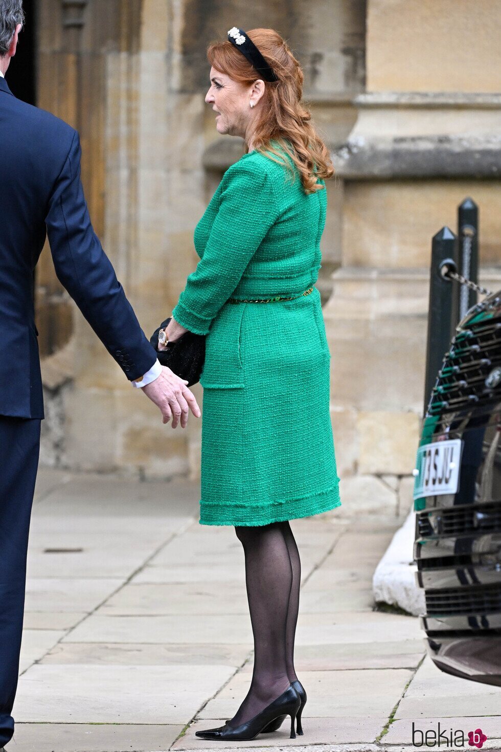 Sarah Ferguson en la Misa del Domingo de Pascua 2024 en Windsor