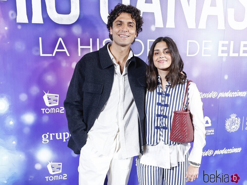 Tomás Páramo y María García de Jaime en el estreno de la película documental 'Mis ganas ganan'