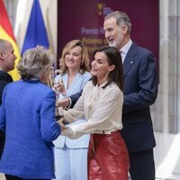 Los Reyes Felipe y Letizia entregan el Premio Reina Sofía a Antonio Pampliega y Paloma del Río en los Premios Nacionales del Deporte 2022