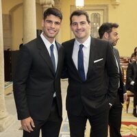 Carlos Alcaraz e Iker Casillas en los Premios Nacionales del Deporte 2022