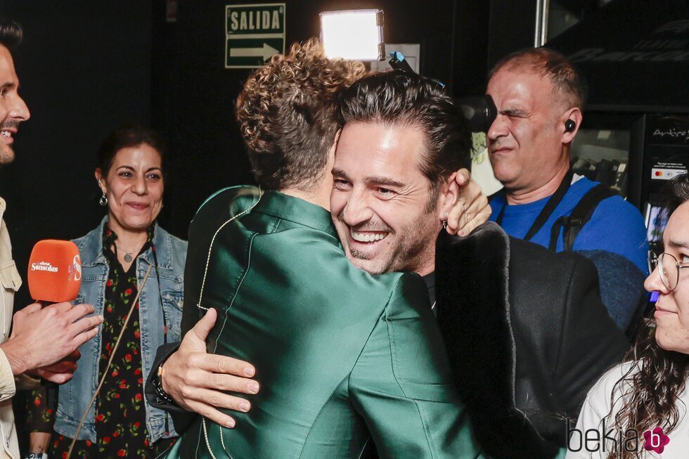 David Bisbal y David Bustamante se reencuentran en una fiesta