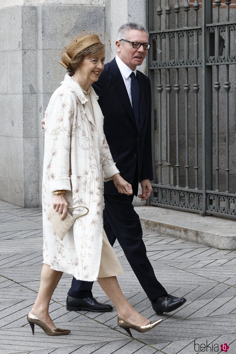 Alberto Ruiz-Gallardón en la boda de José Luis Martínez-Almeida y Teresa Urquijo