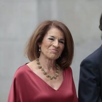 Ana Botella y José María Aznar en la boda de José Luis Martínez-Almeida y Teresa Urquijo