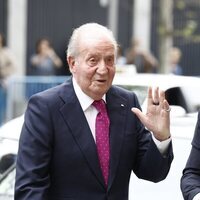 El Rey Juan Carlos I en la boda de José Luis Martínez-Almeida y Teresa Urquijo