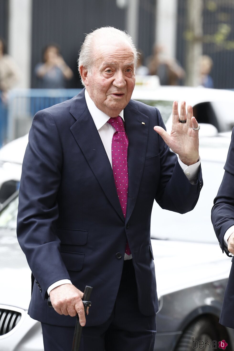 El Rey Juan Carlos I en la boda de José Luis Martínez-Almeida y Teresa Urquijo