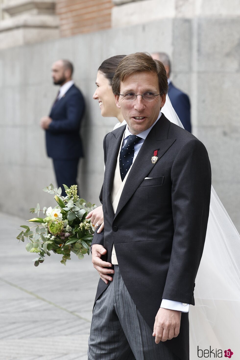 José Luis Martínez-Almeida y Teresa Urquijo el día de su boda