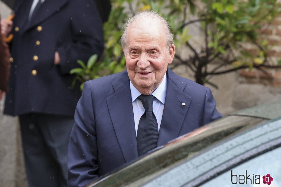 El Rey Juan Carlos en la misa funeral por Fernando Gómez-Acebo