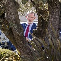 El Rey Felipe VI visita a la Reina Sofía en el hospital