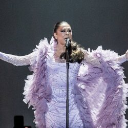 Isabel Pantoja lo da todo sobre el escenario del Wizink Center de Madrid