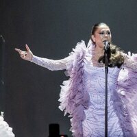 Isabel Pantoja lo da todo sobre el escenario del Wizink Center de Madrid