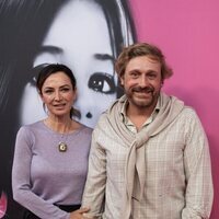 Juan Peña y su mujer en el concierto de Isabel Pantoja en el Wizink Center de Madrid