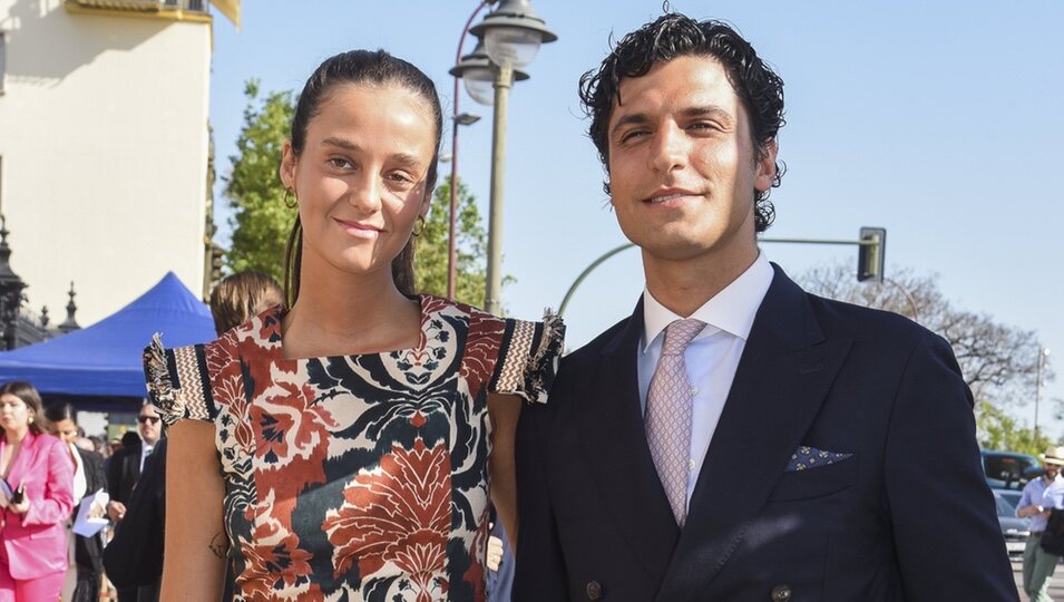 Victoria Federica y Tomás Paramo en la feria de abril de Sevilla 2024