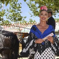 Laura Sánchez en la Feria de Abril de Sevilla 2024