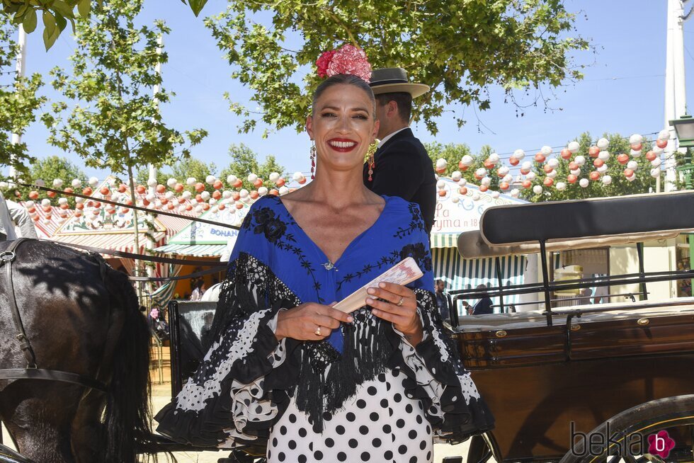 Laura Sánchez en la Feria de Abril de Sevilla 2024