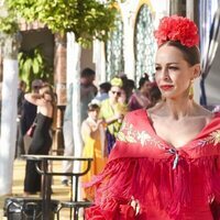 Eva González en la Feria de Abril de Sevilla 2024