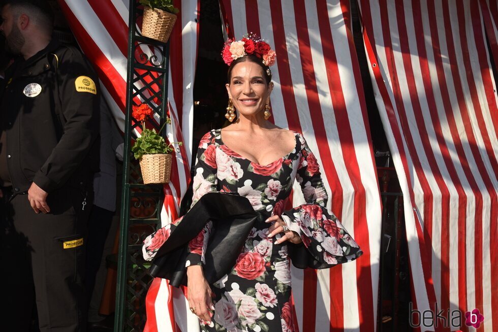 Raquel Bollo en la Feria de Abril de Sevilla 2024