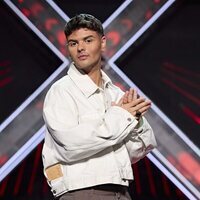 Abraham Mateo en la presentación de 'Factor X'