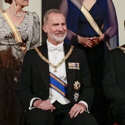 El Rey Felipe VI y Guillermo Alejandro de Holanda en la cena de gala por la Visita de Estado de los Reyes de España a Países Bajos