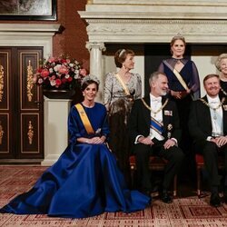 La Familia Real Holandesa y los Reyes Felipe y Letizia en la cena de gala por su Visita de Estado a Países Bajos