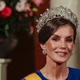 La Reina Letizia con la Tiara Rusa en la cena de gala por su Visita de Estado a Países Bajos