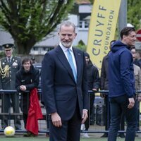 El Rey Felipe VI en la Fundación Cruyff en su Visita de Estado a Países Bajos