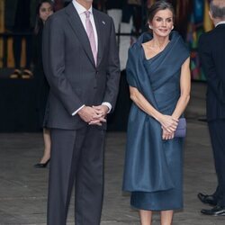 Los Reyes Felipe y Letizia acuden a una visita en el Museo Straat en Ámsterdam