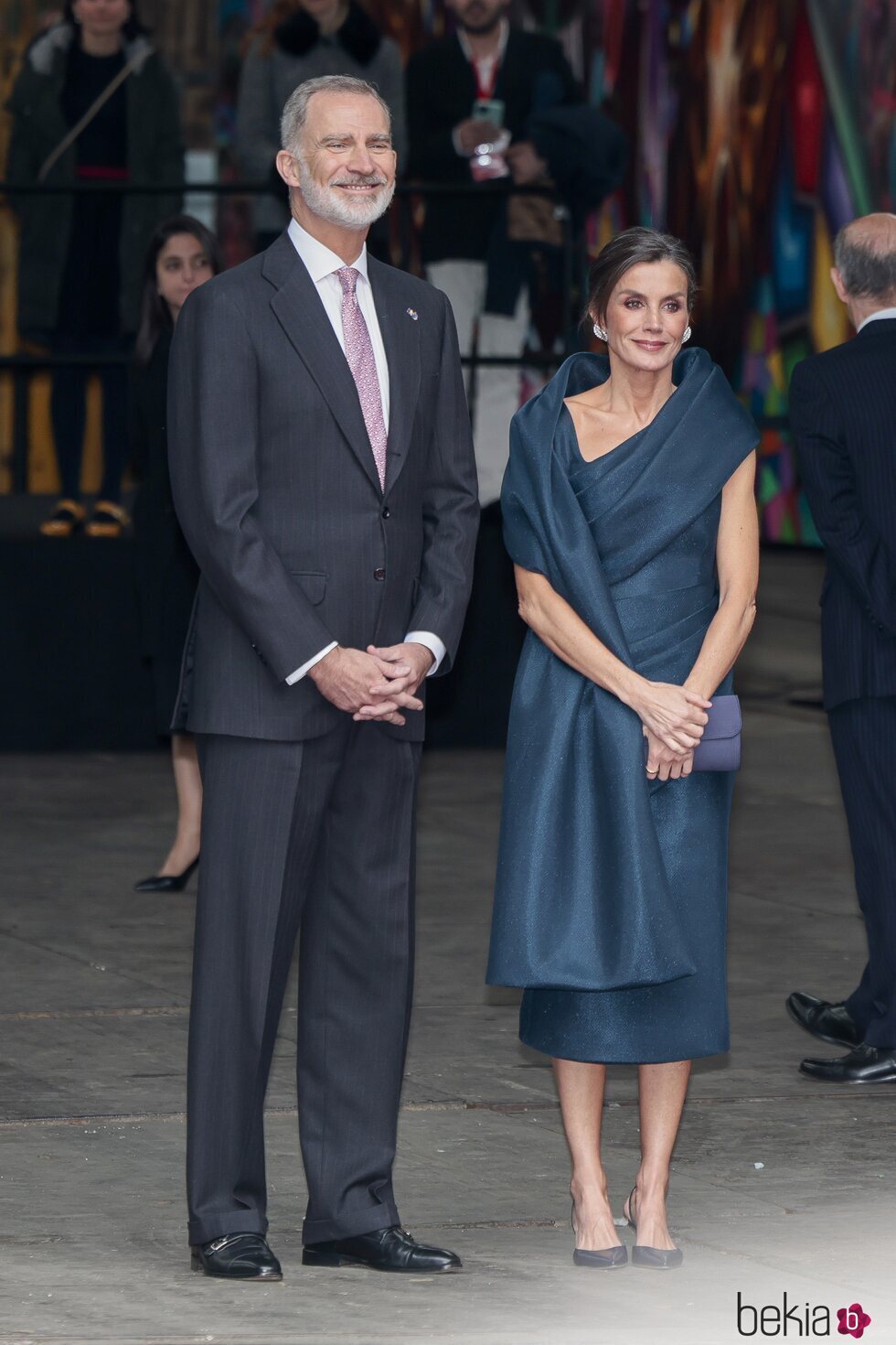 Los Reyes Felipe y Letizia acuden a una visita en el Museo Straat en Ámsterdam