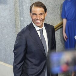 Rafa Nadal en la celebración de los 100 años de Telefónica