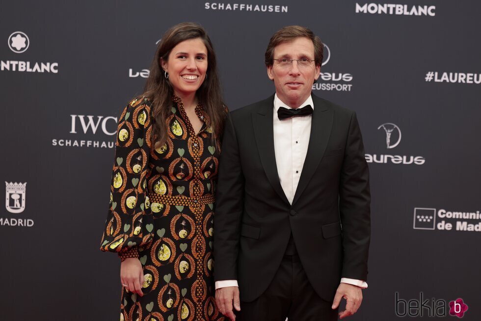 José Luis Martínez-Almeida y Teresa Urquijo en los Premios Laureus 2024 en Madrid