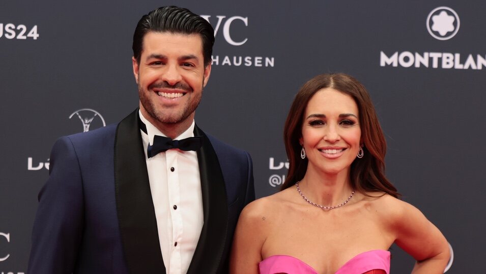 Miguel Torres y Paula Echevarría en los Premios Laureus 2024