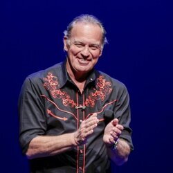 Bertín Osborne, sonriente en un concierto en Madrid