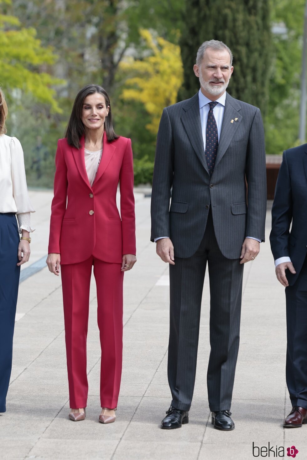 Los Reyes Felipe y Letizia en el acto conmemorativo de Barcelona 92