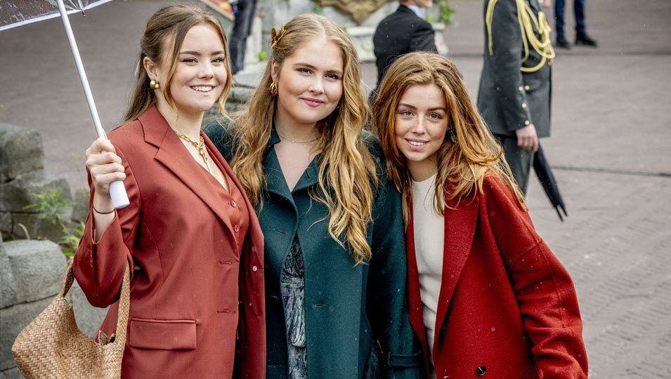 Amalia, Alexia y Ariane de Holanda en el Día del Rey 2024