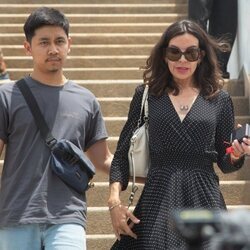 Silvia Bronchalo saliendo del Tribunal de Koh Samui durante el juicio a Daniel Sancho