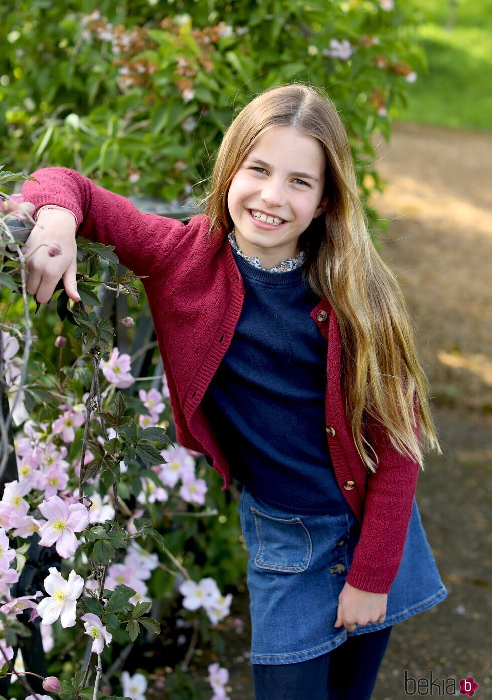 La Princesa Charlotte en su 9 cumpleaños