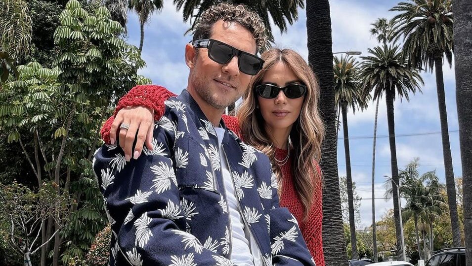 David Bisbal y Rosanna Zanetti en Los Angeles