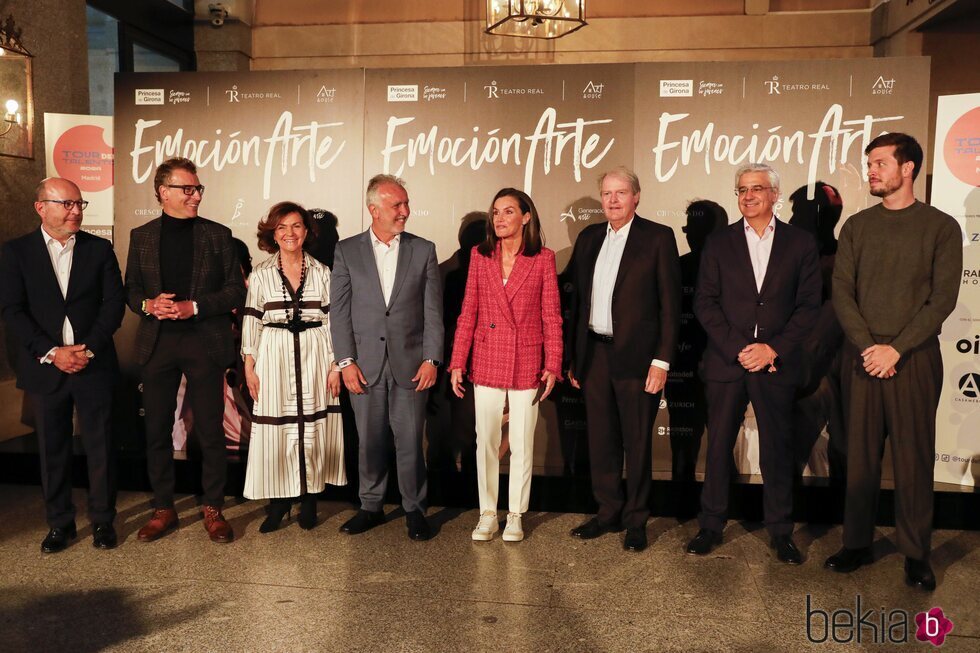 La Reina Letizia en la presentación del concierto 'EmociónArte' 