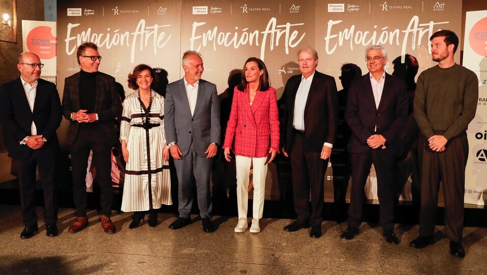 La Reina Letizia en la presentación del concierto 'EmociónArte' 