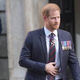 El Príncipe Harry en el servicio religioso por los 10 años de los Invictus Games