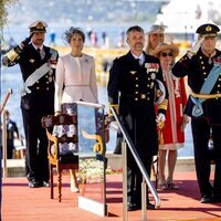 La Familia Real Noruega y Federico y Mary de Dinamarca en la Visita de Estado de los Reyes de Dinamarca a Noruega 