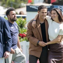 Jason Fernández y María Pedraza, cómplices en el Hipódromo de Madrid