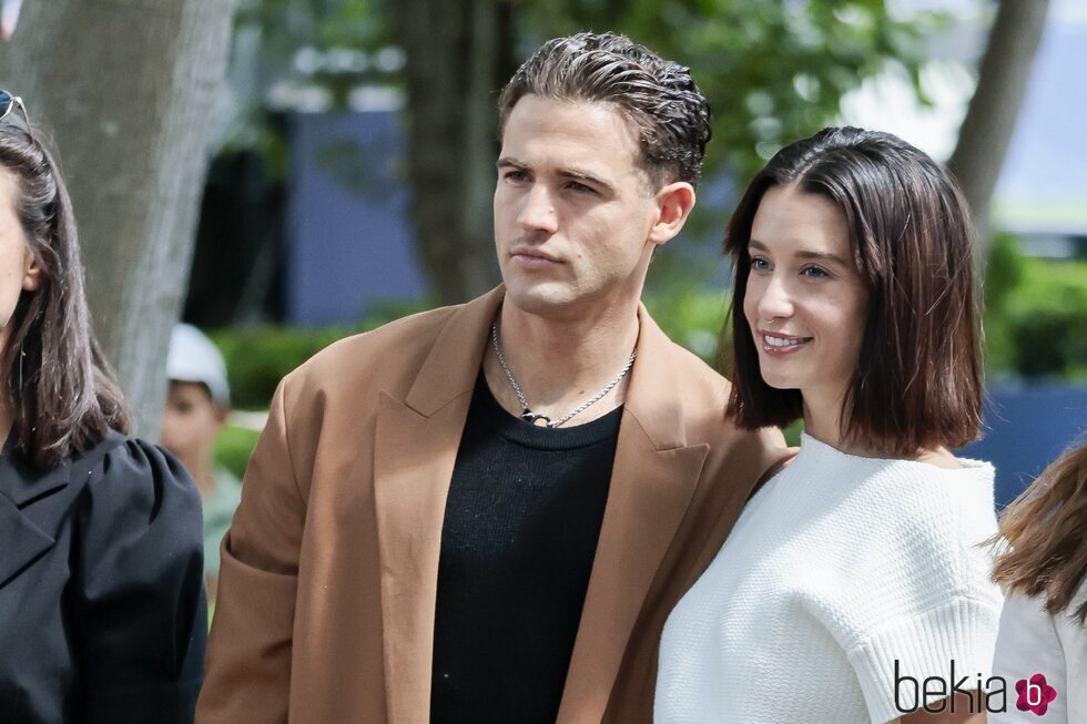 María Pedraza y Jason Fernández en el Hipódromo de Madrid