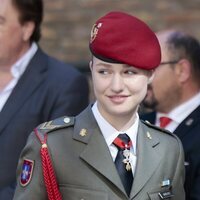 La Princesa Leonor en la entrega de la Medalla de las Cortes de Aragón