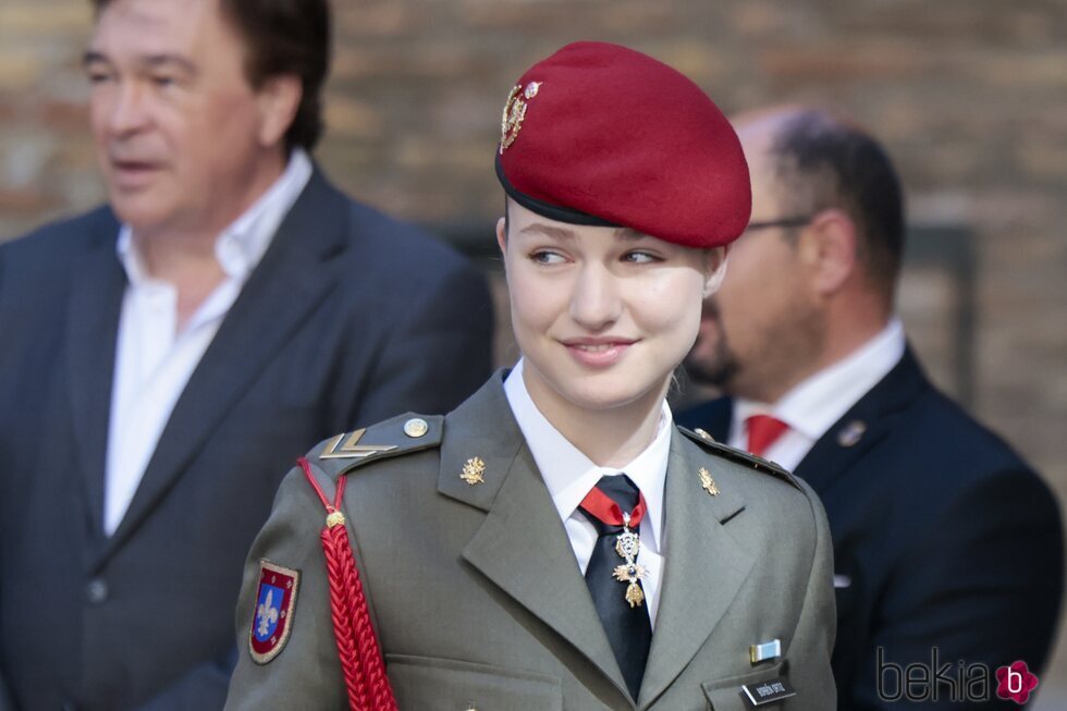 La Princesa Leonor en la entrega de la Medalla de las Cortes de Aragón