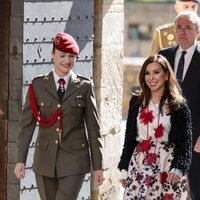 La Princesa Leonor y la Presidenta de las Cortes de Aragón en la entrega de la Medalla de las Cortes de Aragón