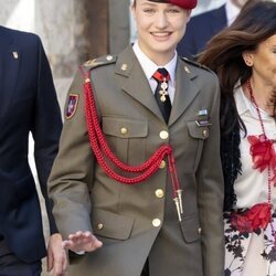 La Princesa Leonor, muy sonriente en la entrega de Medallas de las Cortes de Aragón