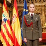 La Princesa Leonor en la entrega de la Medalla de Aragón