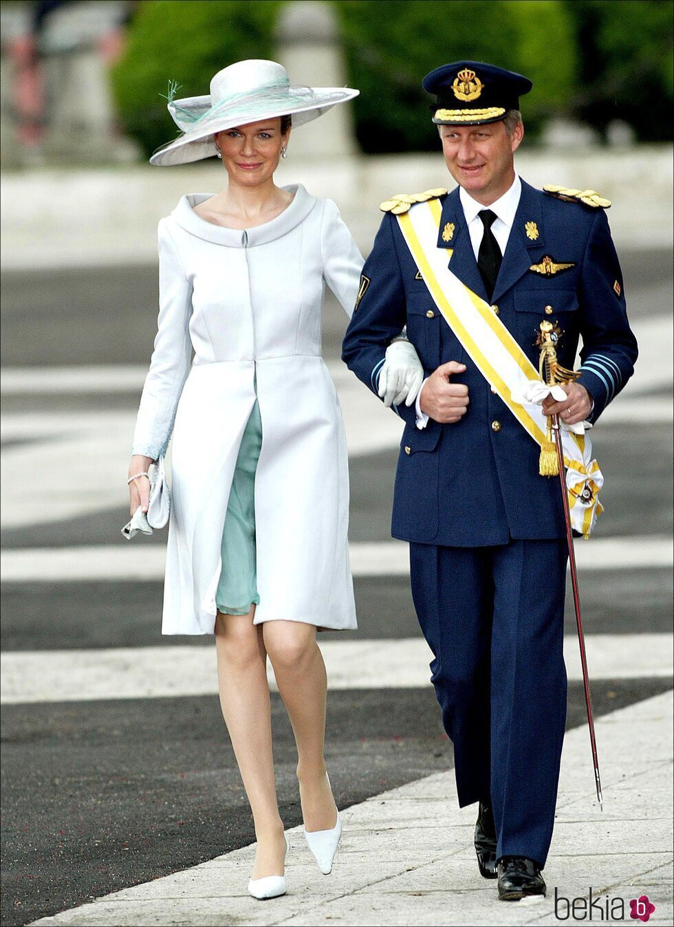 Felipe y Matilde de Bélgica en la boda de Felipe y Letizia