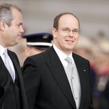 Alberto de Mónaco en la boda de Felipe y Letizia