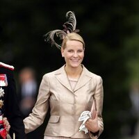 Mette-Marit de Noruega en la boda de Felipe y Letizia